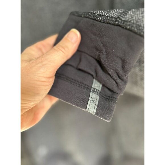 Lululemon Think Fast Hoodie Heather Gray Stretch Athletic Size Med - Picture 13 of 14